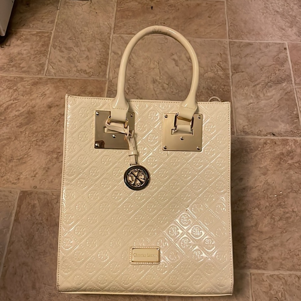 Large hand bag.